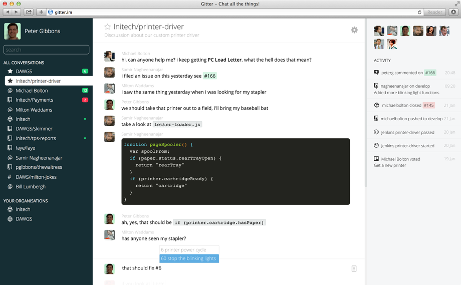 Gitter Public Beta